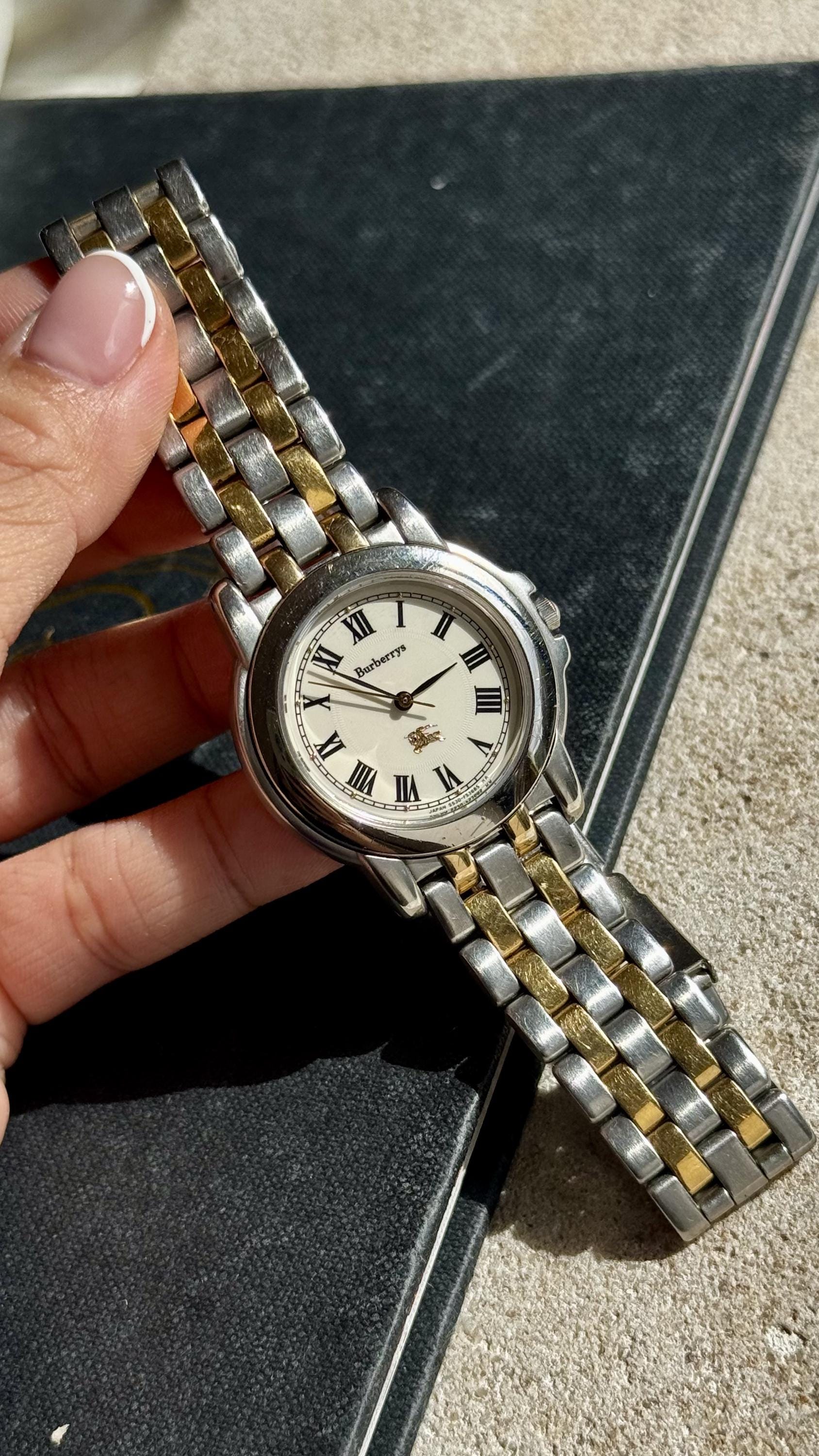 Burberry Vintage Watch - Etsy