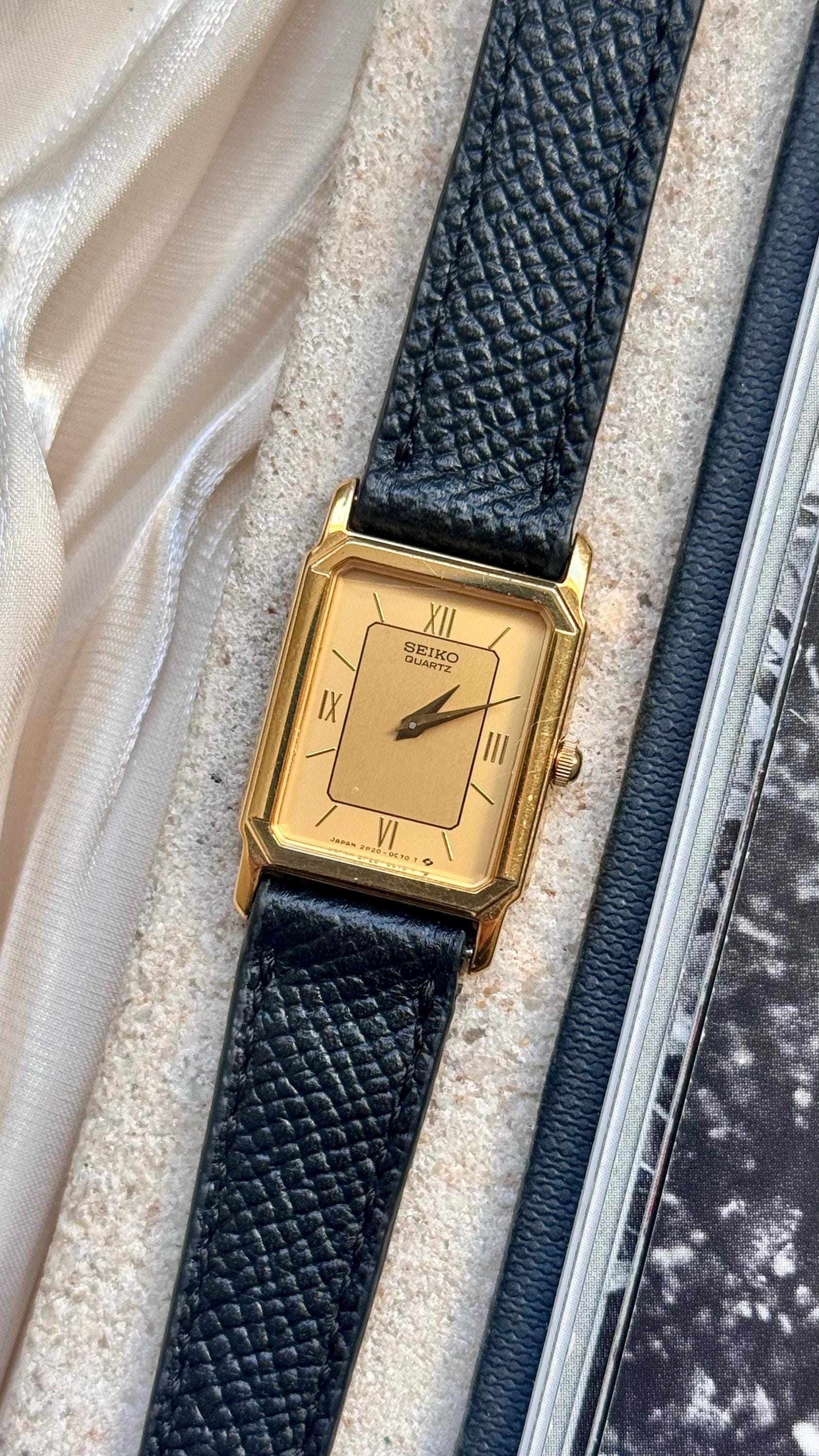 SEIKO タンク　腕時計 Seiko Ladies' Vintage Tank Watch 1995 - Etsy