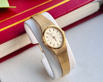 Seiko vintage watch 1980s gold plated