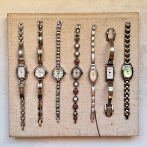 Silver tone vintage watches - ALL WORKING