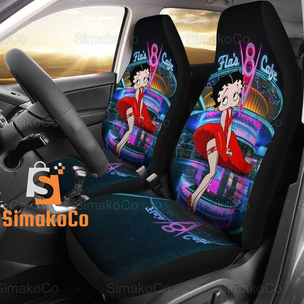 Betty Boop Car Seat Cover,Betty Boop Car Seat Protector, Betty Boop Seat Decor