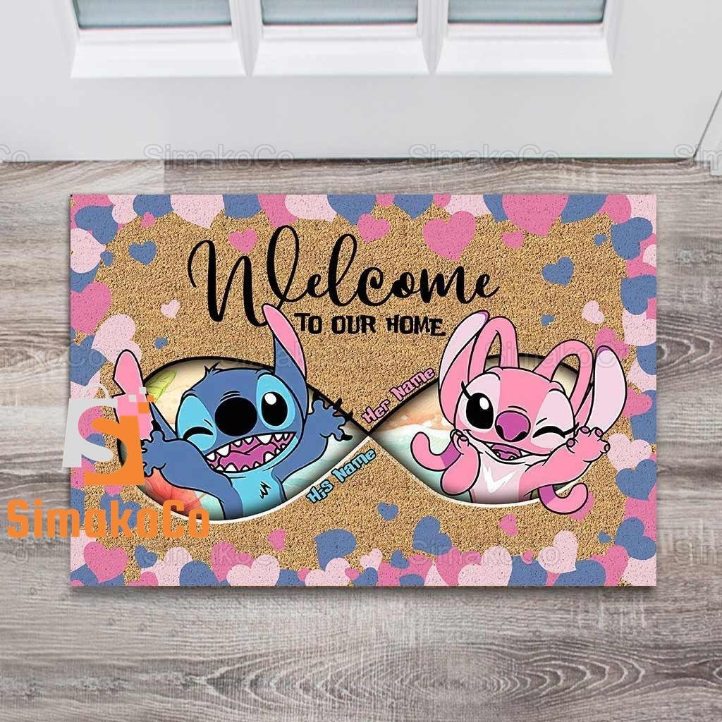 Lilo and Stitch Chill Area Rug Living Room Rug Home Decor Floor Decor N98