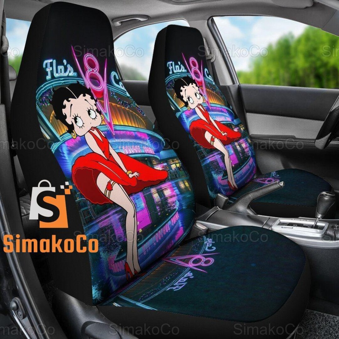Betty Boop Car Seat Cover, Betty Boop Seat Covers for Car, Betty Boop