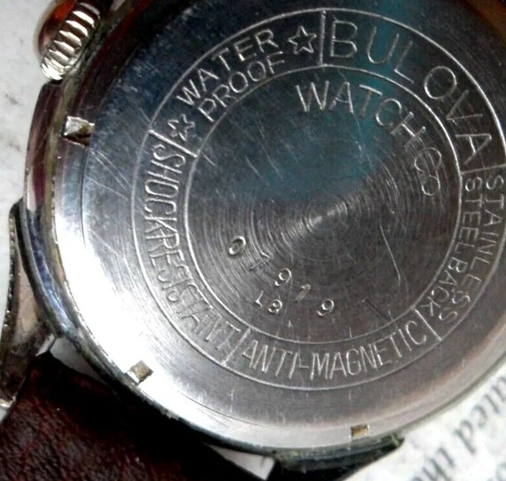 1958 Bulova 17 Jewel Honeycomb Dial manual watch.… - image 6