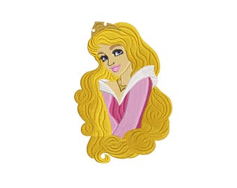 眠れる森の美女 オーロラサイン オートグラフ デジタル刺繍機 デザイン