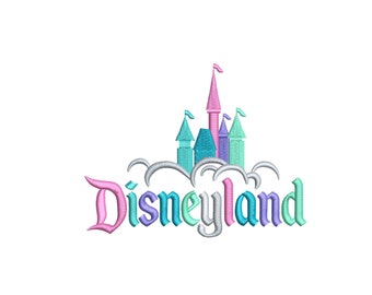 Disneyland inspired. Machine Embroidery Design. Happiest Place on Earth. Magical Park. Install download. Different sizes