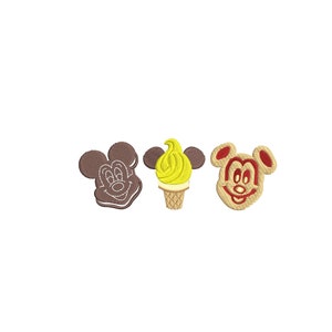 Mickey Park Snacks. Mickey Mouse inspired. Machine Embroidery Design. Machine embroidery design file. Install download. Different sizes