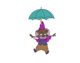 Dormouse - Alice in Wonderland Keyring, Pin Badge and (new) Large