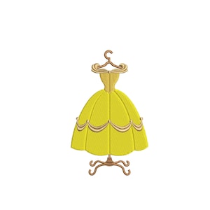 princess belle dress cartoon Belle beauty and the beast full body