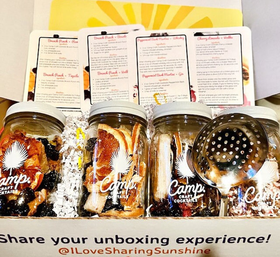 CAMP CRAFT COCKTAILS Infusion Kit Infuser Alcohol Choose Etsy