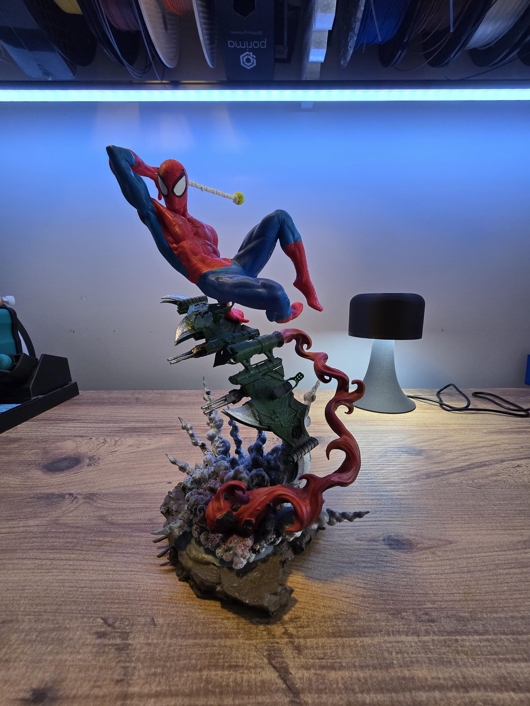 Spiderman Diorama - Etsy