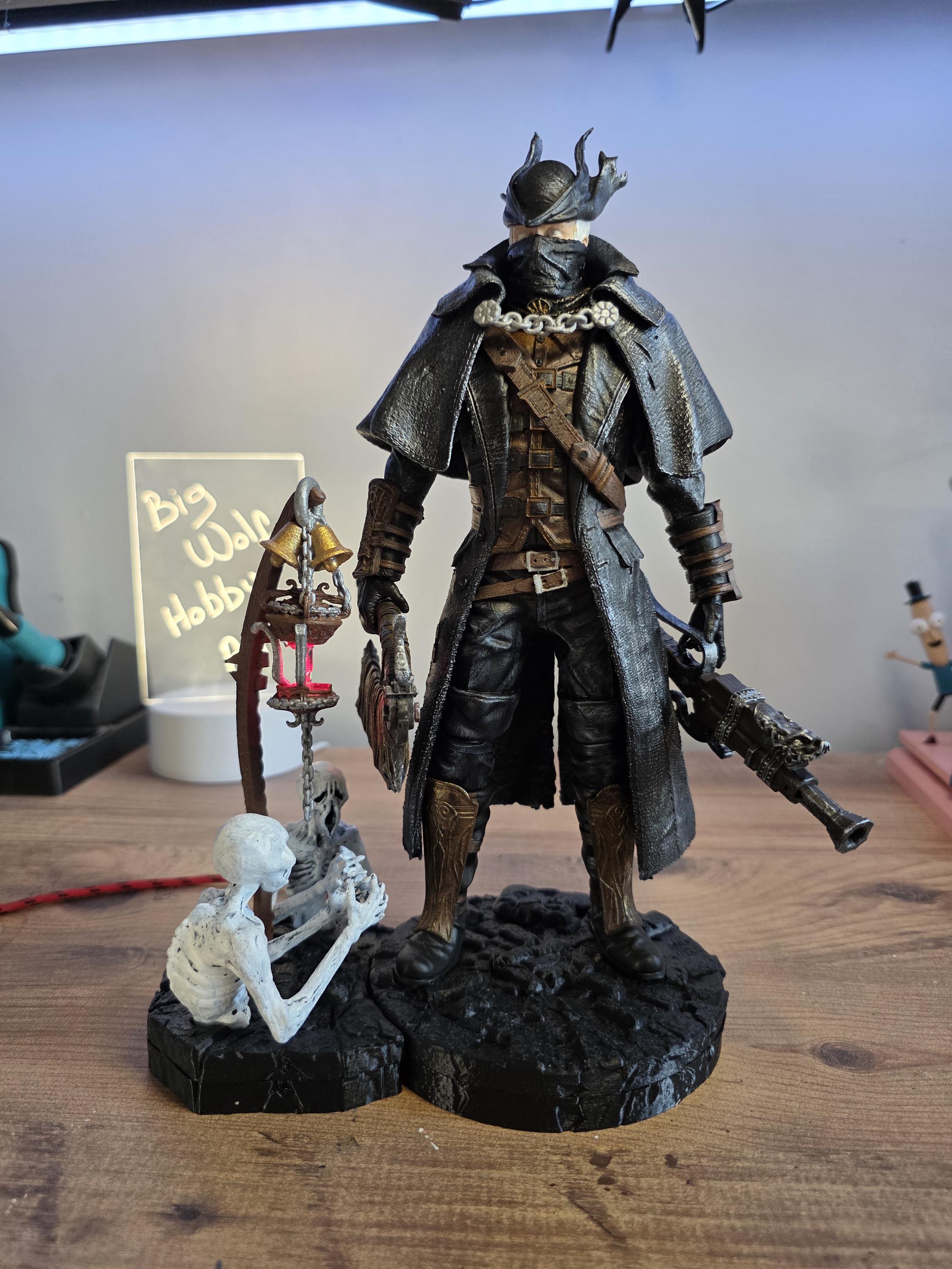 Highly Detailed Bloodborne Statue | Hand-painted 12K Resin Gamer