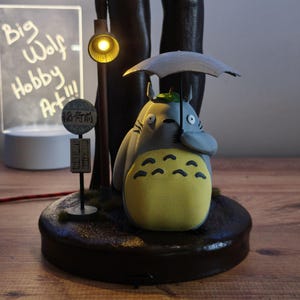 My Neighbor Totoro Inspired LED Lamp - Enchanting Anime Home Decor