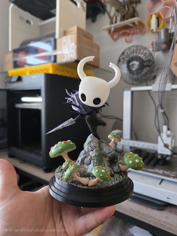 Hollow Knight - the Knight Collectible Resin Statue - 20cm Tall