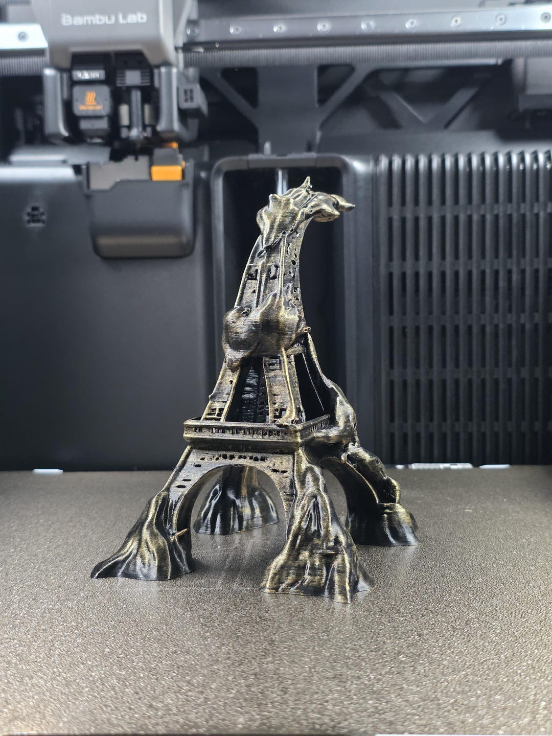 Corrupted Eiffel Tower Statue: Expedition 33, Post-apocalyptic