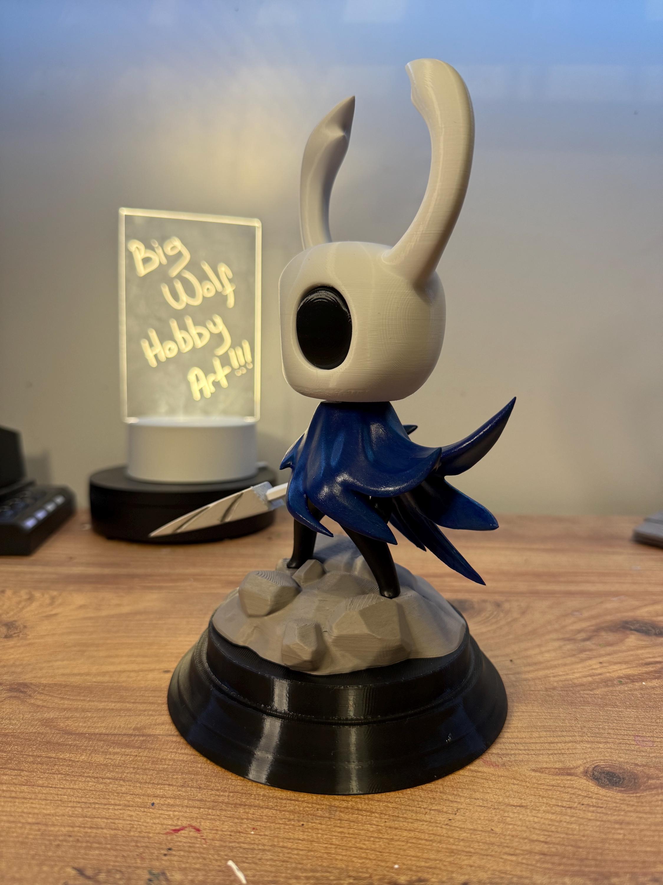 Hand Painted Hollow Knight Figure, Acrylic Paint, 25cm - Etsy Hand Painted Hollow Knight Figure, Acrylic Paint, 25cm - Etsy