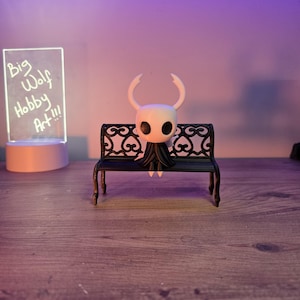 Hollow Knight Figure - Handmade PLA Statue - Gaming Room Decor