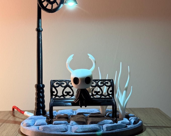 Hollow Knight Diorama, Handmade Desk Decoration, Game Gift