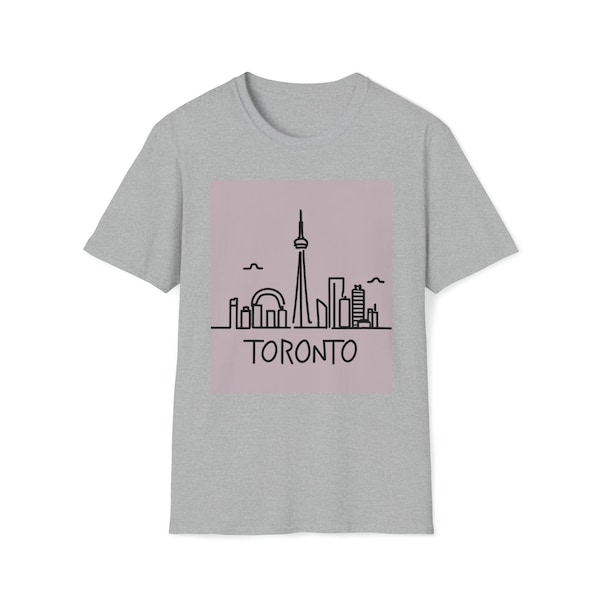 Toronto design Christmas gift Unisex Softstyle T-Shirt