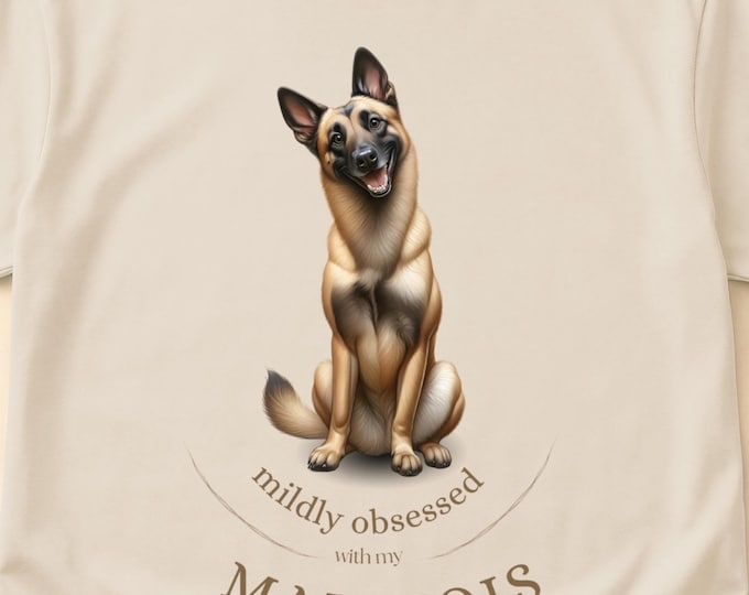 Belgian Malinois T-shirt, in 10 Colour Choices
