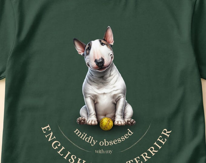 English Bull Terrier T-shirt | 10 Colour Options