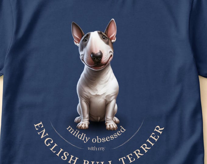 English Bull Terrier T-shirt | 10 Colour Options
