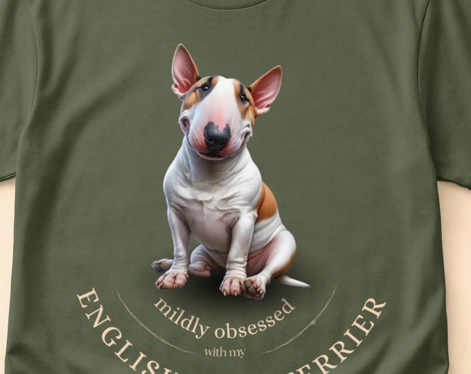 English Bull Terrier T-shirt | 10 Colour Options