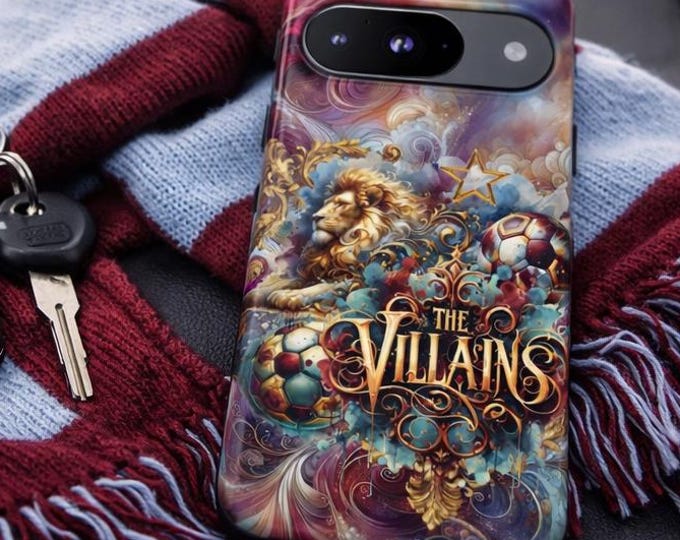 Aston Villa Inspired Dual Layer Google Pixel Tough Case | Phone Case