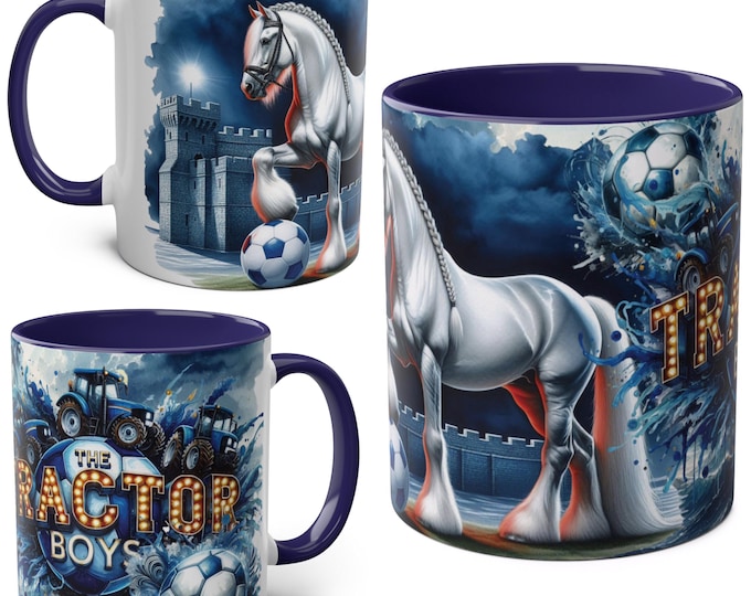 Ipswich Town Inspired 11oz Football Mug