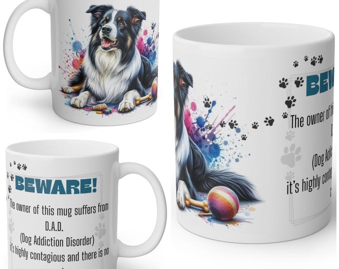 Funny Border Collie Mug
