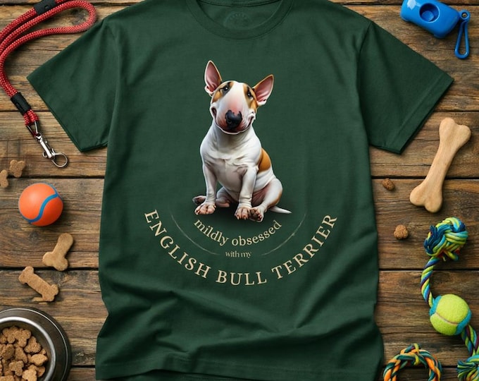 English Bull Terrier T-shirt | 10 Colour Options