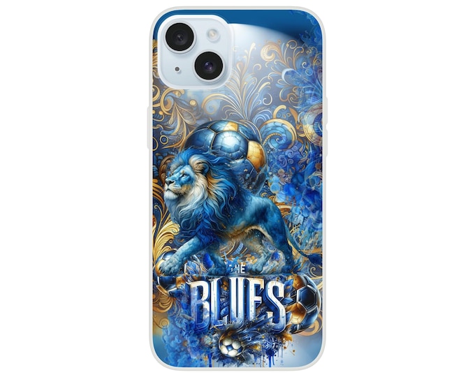 Chelsea FC Inspired iPhone Case | Flexible & Durable | 32 Models Available