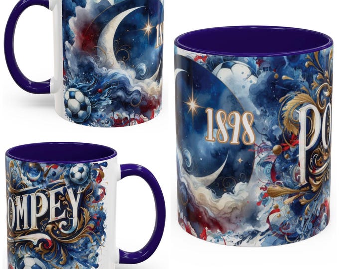 Portsmouth Inspired 11oz Football Mug