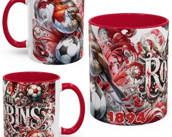 Bristol City Inspired 11oz Football Mug
