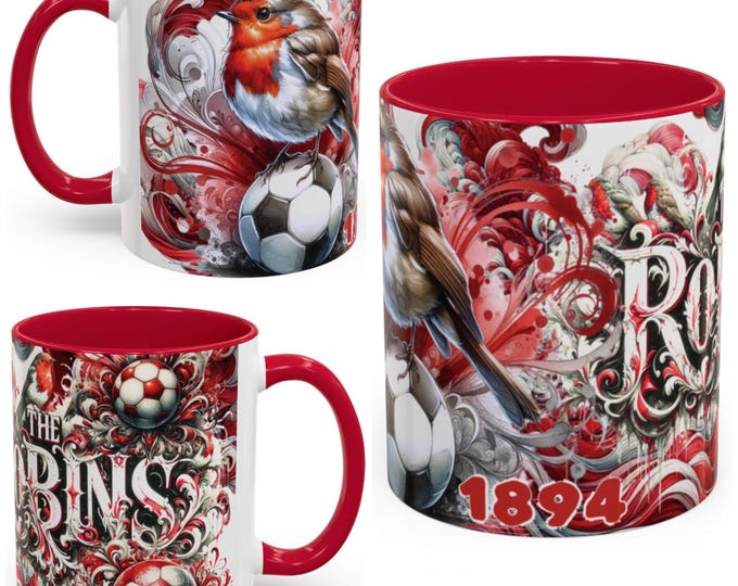 Bristol City Inspired 11oz Football Mug