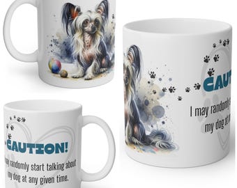 Funny Chinese Crested Dog Mug