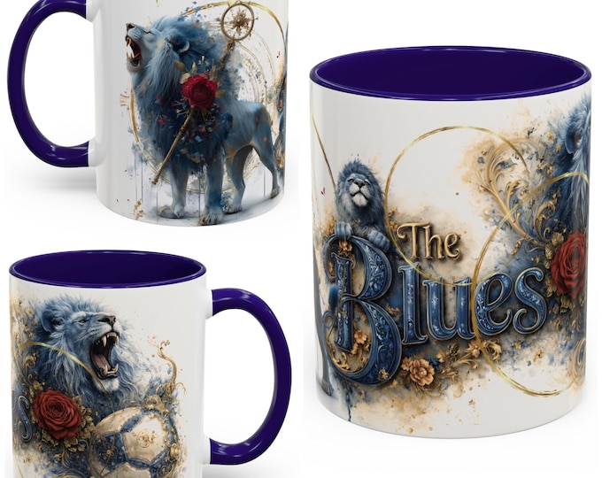 Chelsea FC Fan Mug | Blues Supporter, 11oz Ceramic