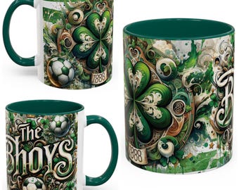 Celtic inspired 11oz Football Mug