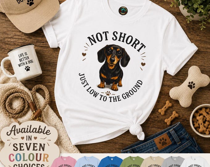 Dachshund T-Shirt, Sausage Dog Shirt, Wiener Dog Tee
