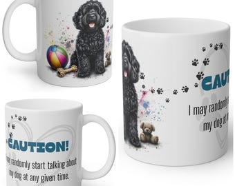 Funny Black Cockapoo Mug