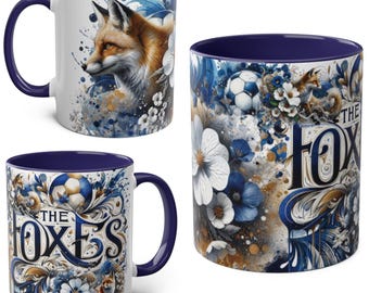 Leicester City Inspired 11oz Football Mug
