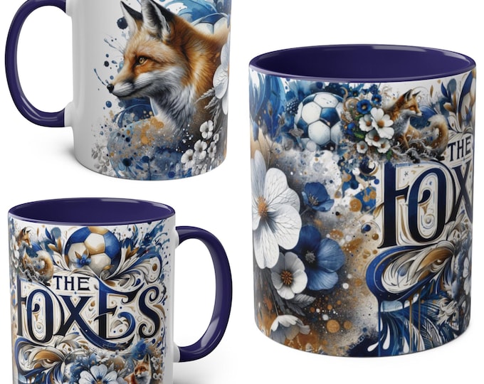 Leicester City Inspired 11oz Football Mug