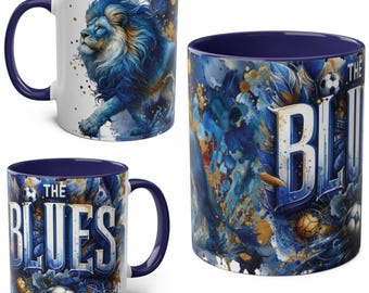 Chelsea Inspired 11oz Football Mug