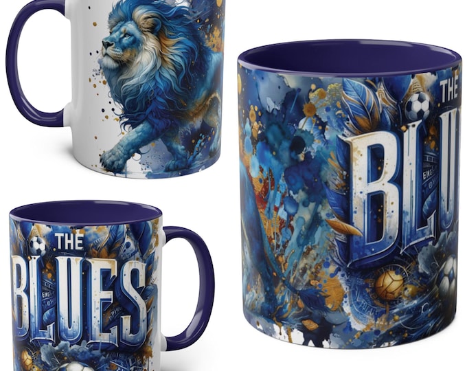 Chelsea Inspired 11oz Football Mug