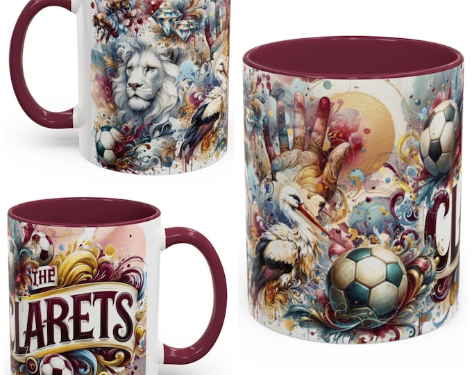 Burnley Inspired 11oz Football Mug