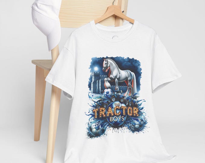 Ipswich Town T-Shirt | The Tractor Boys Football Fan Tee
