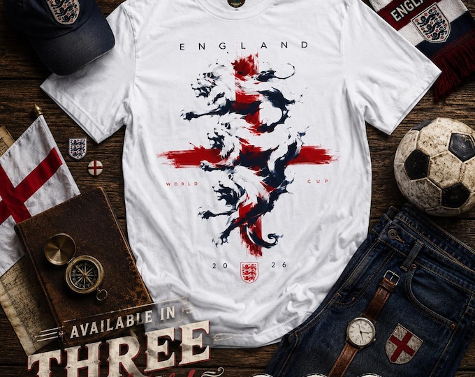 England World Cup 2026 Supporters T-Shirt