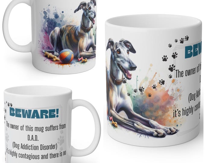 Funny Greyhound Mug