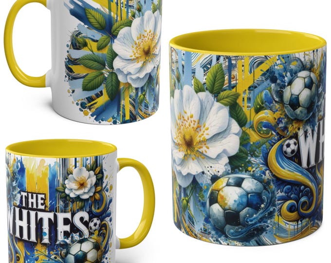 Leeds United Inspired 11oz Football Mug