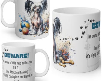 Funny Chinese Crested Dog Mug